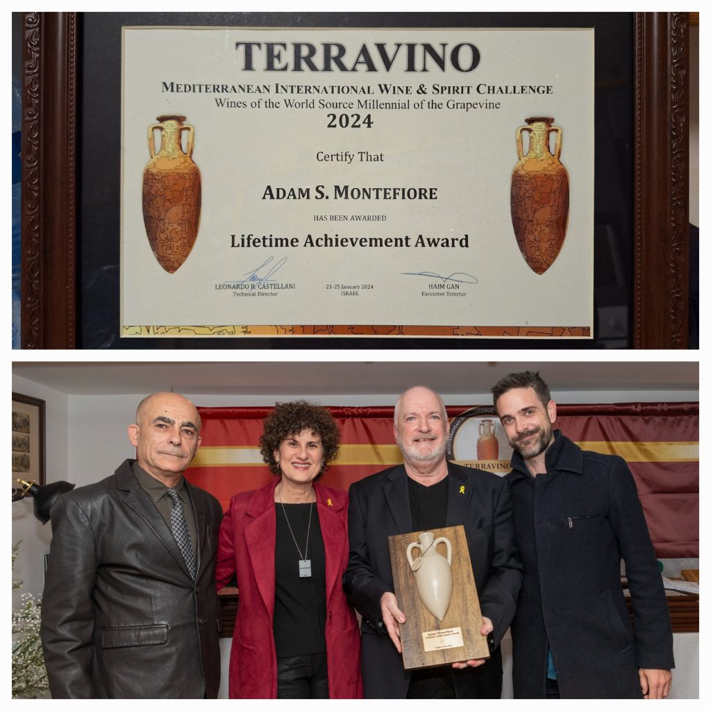 Adam Montefiore awarded The Terravino Lifetime Achievement Award